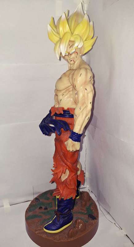 Dragon Ball Z Anime Super Saiyan Goku Figure.