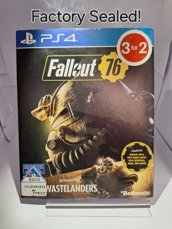 Fallout 76 SEALED (PS4)