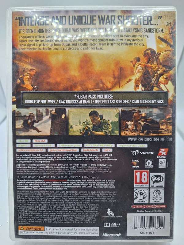 Spec Ops: The Line (XBOX 360)