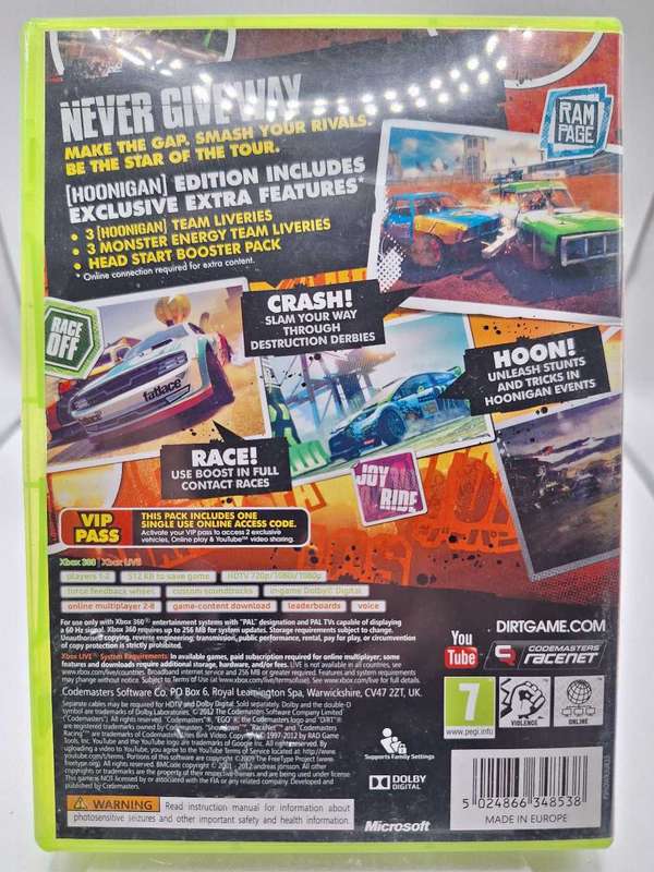Dirt: Showdown - Hoonigan Exclusive Edition (XBOX 360)