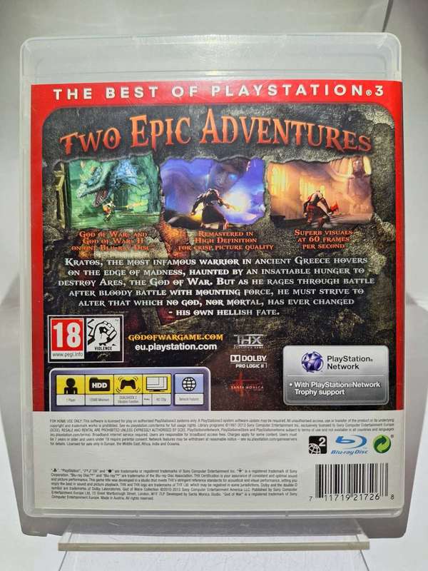 God of War Collection - Essentials (PS3)