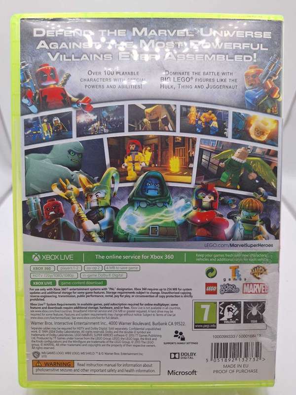 Lego: Marvel Super Heroes (XBOX 360)