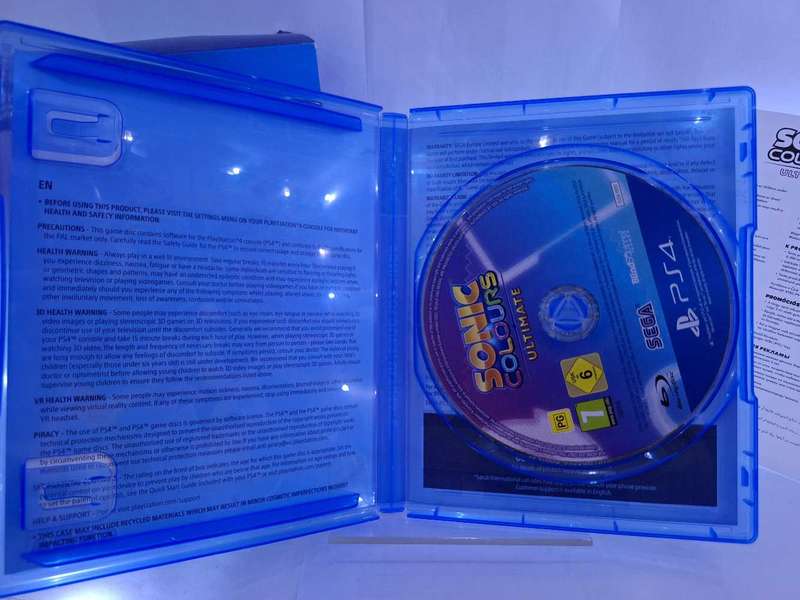 Sonic Colours: Ultimate - Launch Edition (PS4)