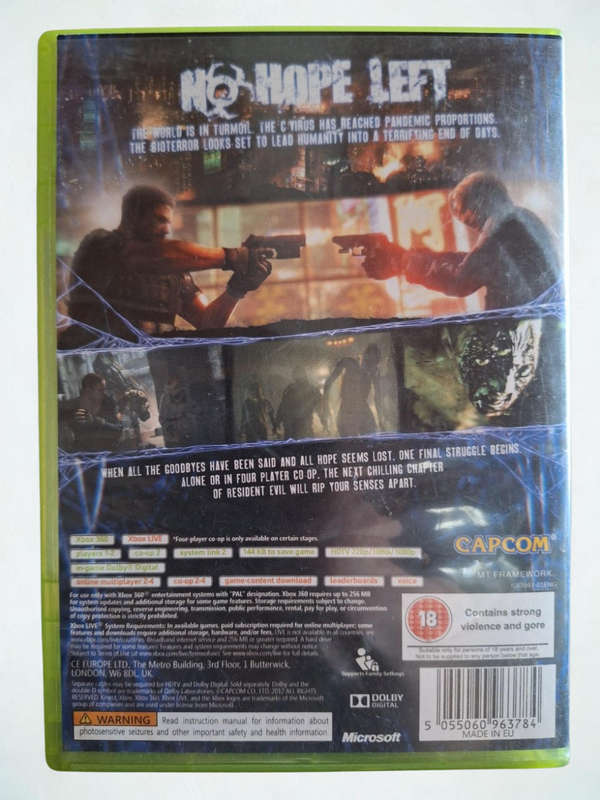 Resident Evil 6 (XBOX 360)