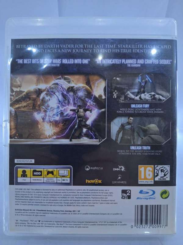 Star Wars: The Force Unleashed II (PS3)