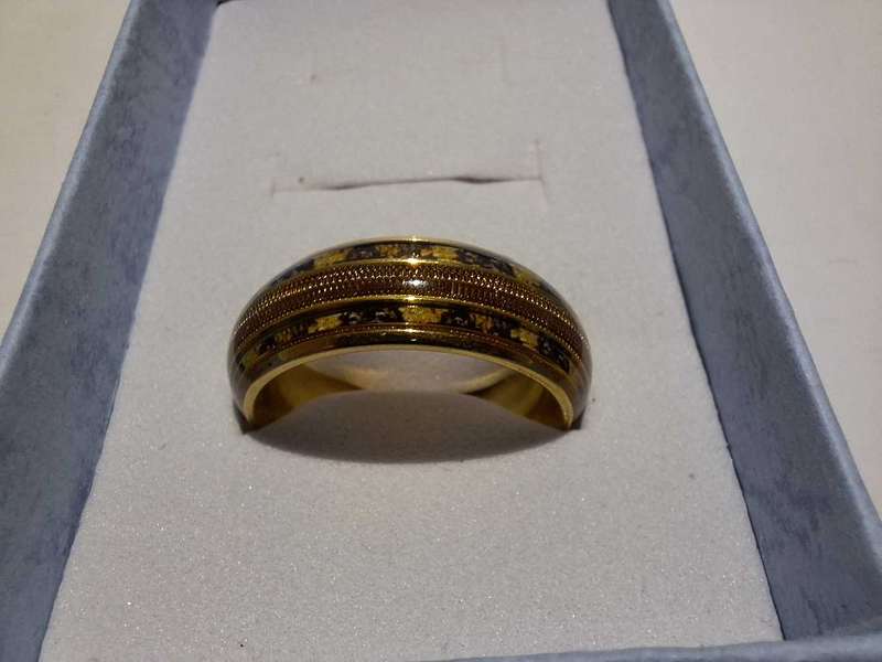 Guitar String Men's Ring.