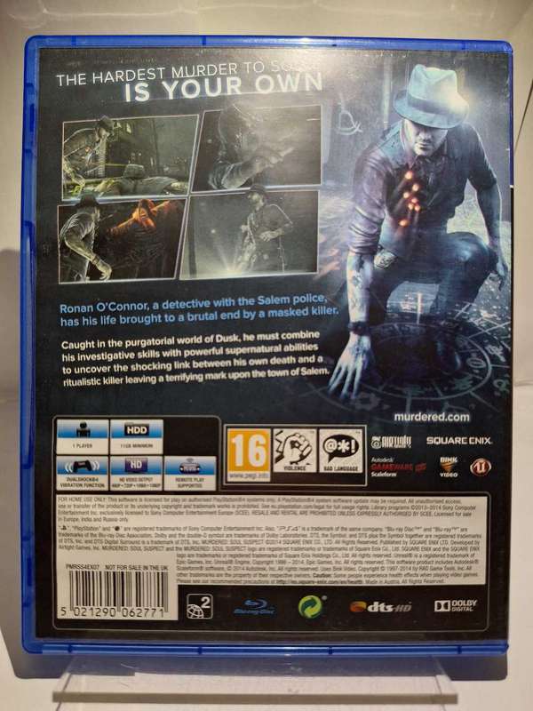 Murdered: Soul Suspect (PS4)