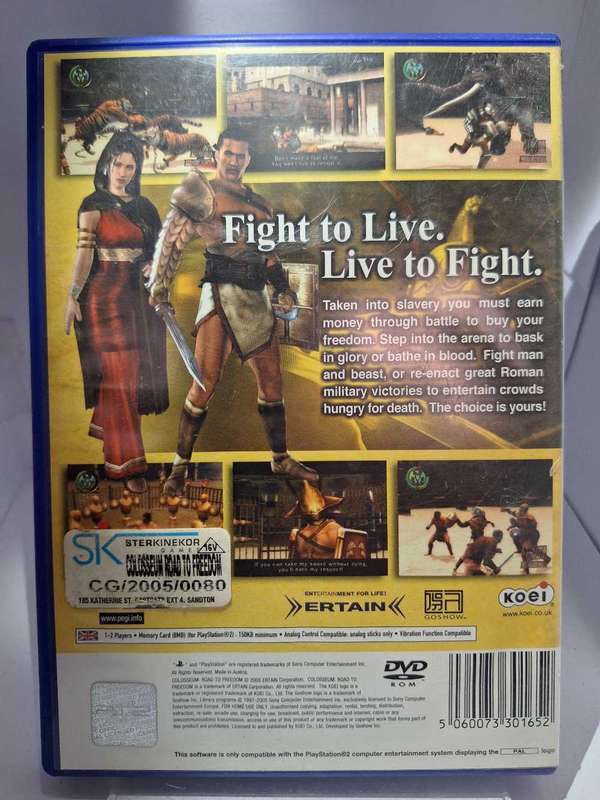 Colosseum: Road To Freedom (PS2)