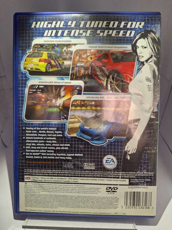 Need For Speed: Underground (PS2)