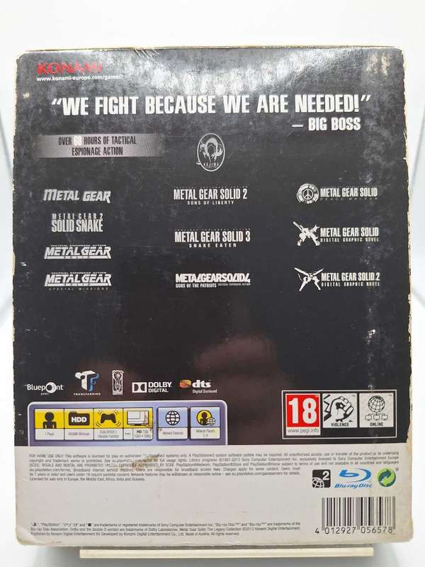 Metal Gear Solid: The Legacy Collection (PS3)