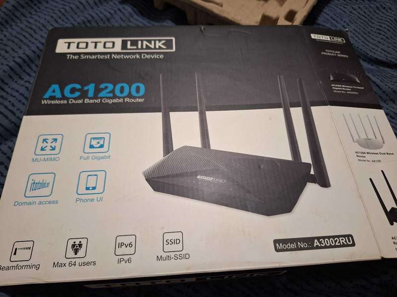 Toto Link AC1200 Wireless Dual Band Gigabit Router
