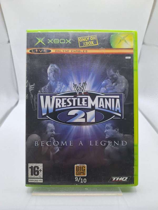 WWE: Wrestlemania 21 - Become a Legend (XBOX OG)