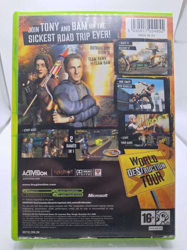 Tony Hawk's: Underground 2 (XBOX OG)