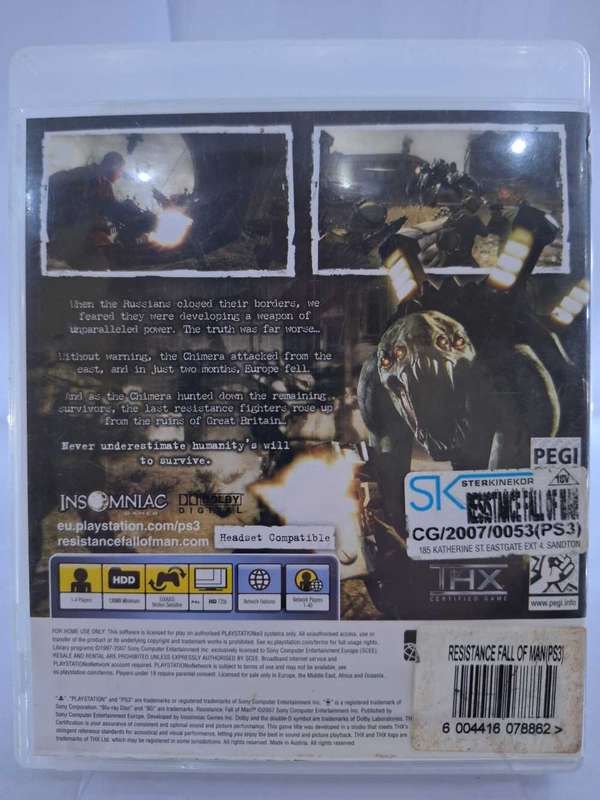 Resistance: Fall of Man (PS3)