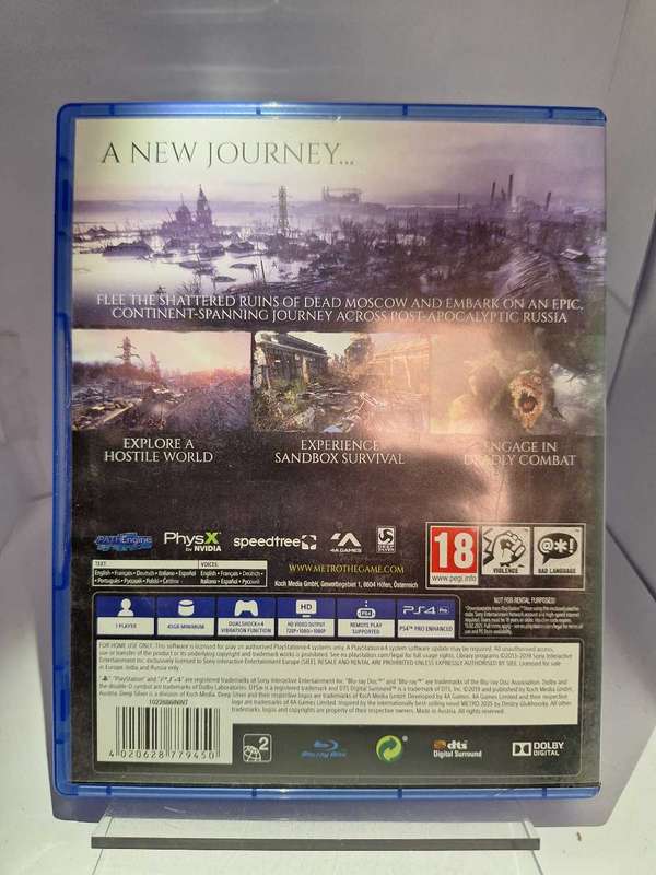 Metro: Exodus (PS4)
