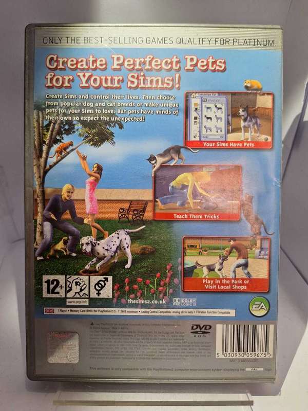 The Sims 2: Pets - Platinum (PS2)