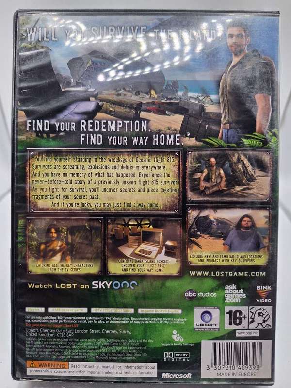Lost: The Video Game (XBOX 360)