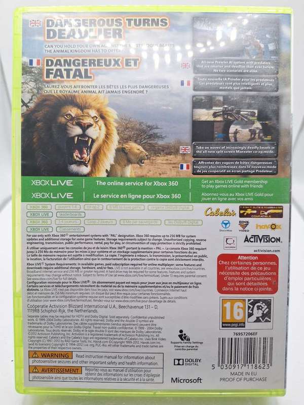 Cabela's: Dangerous Hunts 2013 (XBOX 360)