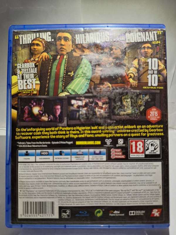 Tales From The Borderlands: A Telltale Games Series (PS4)