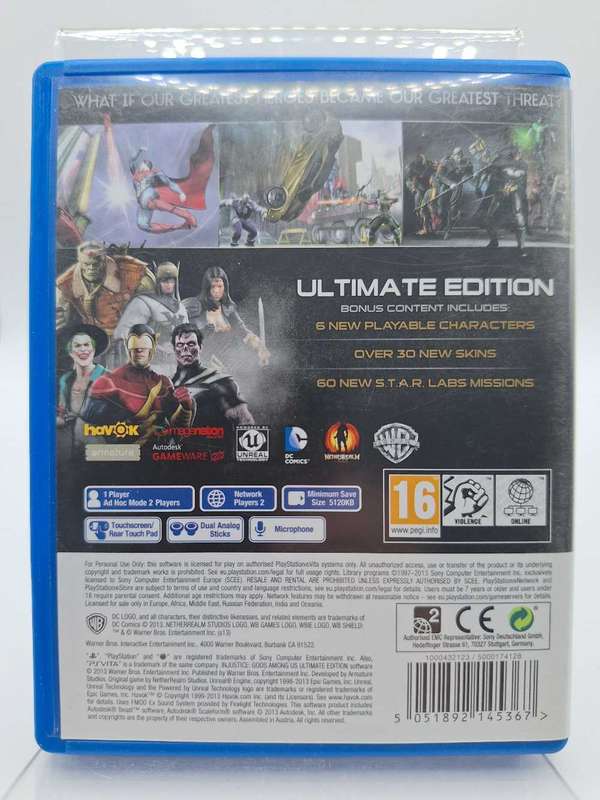 Injustice: Gods Among Us - Ultimate Edition (PS VITA)