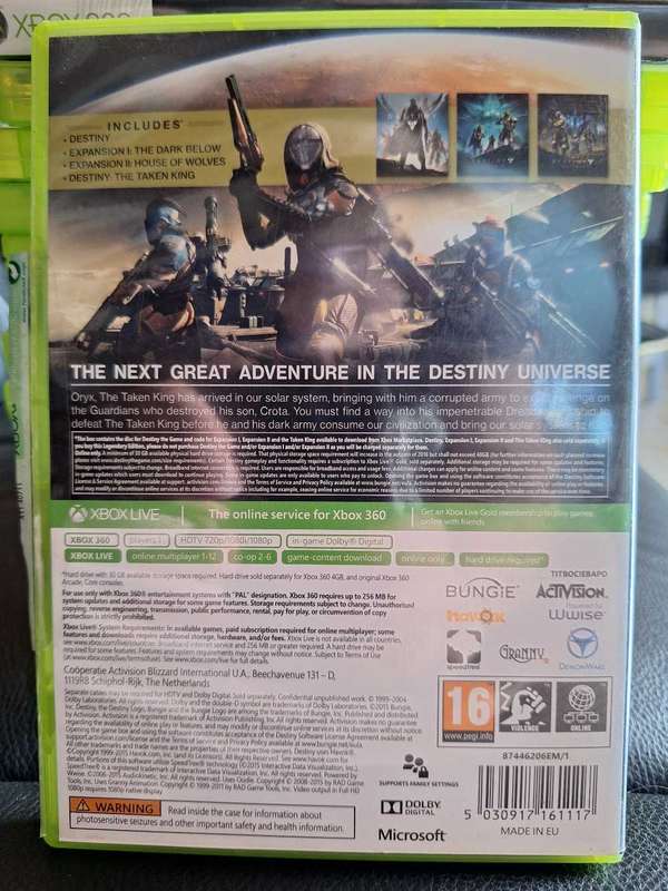 Destiny: The Taken King - Legendary Edition (XBOX 360)