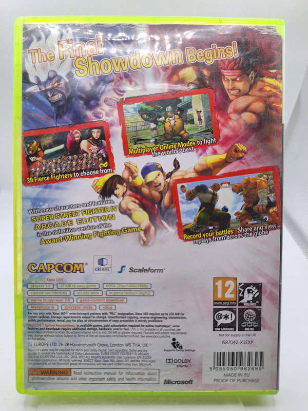 Super Street Fighter IV: Arcade Edition (XBOX 360)