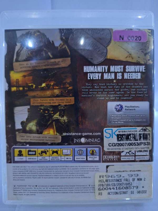 Resistance 2 (PS3)
