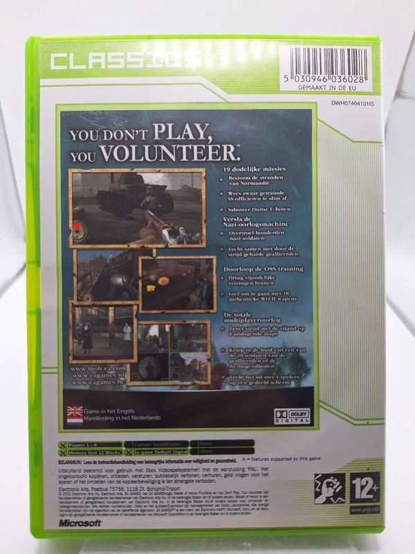 Medal of Honor: Frontline - Classics (XBOX OG)