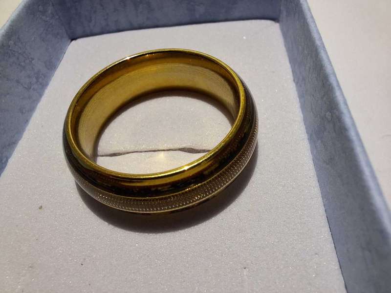 Guitar String Men's Ring.