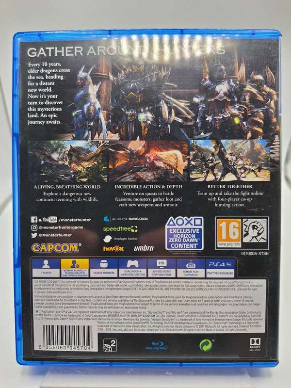 Monster Hunter World: Lenticular Edition (PS4)
