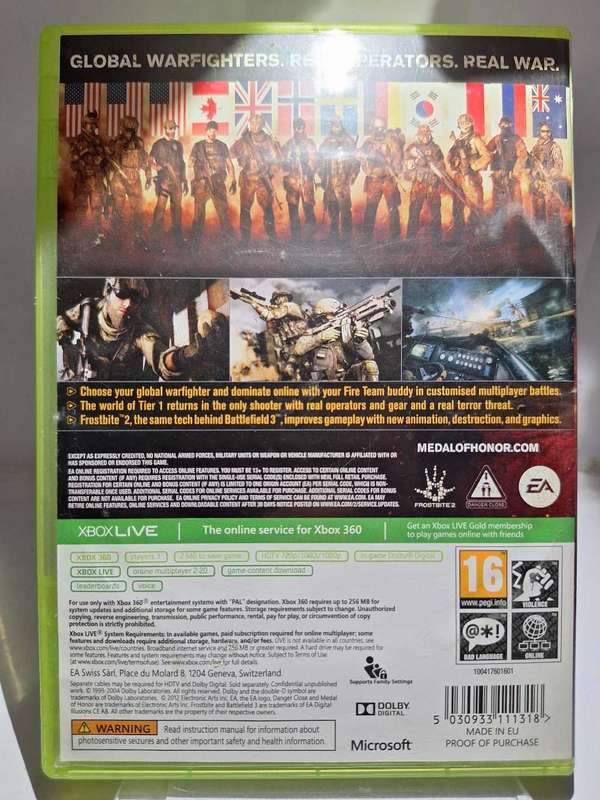 Medal of Honor: Warfighter (XBOX 360)