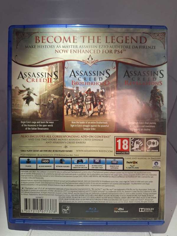 Assassin's Creed: The Ezio Collection (PS4)