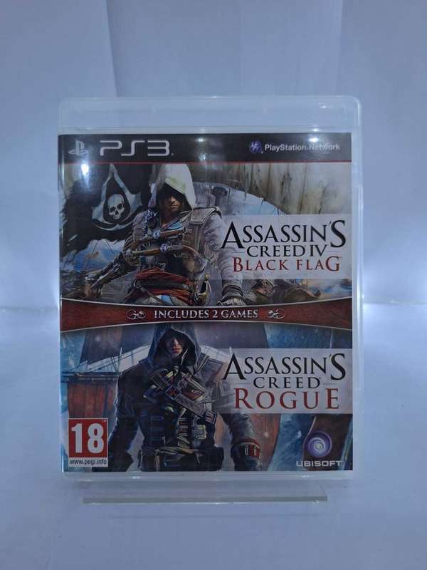 Assassin's Creed IV: Black Flag + Assassin's Creed:  Rogue Double Pack (PS3)