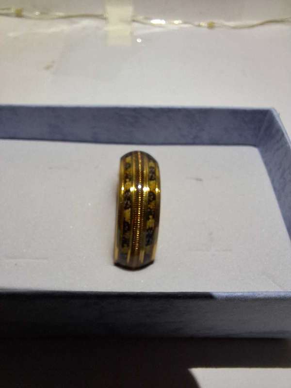 Guitar String Men's Ring.
