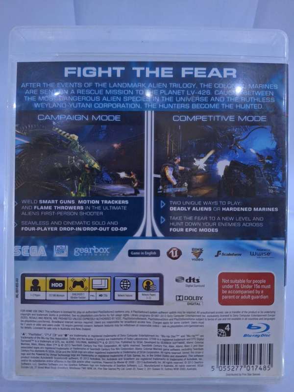Alien Colonial Marines (PS3)