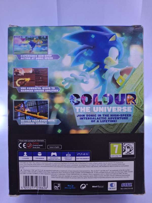 Sonic Colours: Ultimate - Launch Edition (PS4)