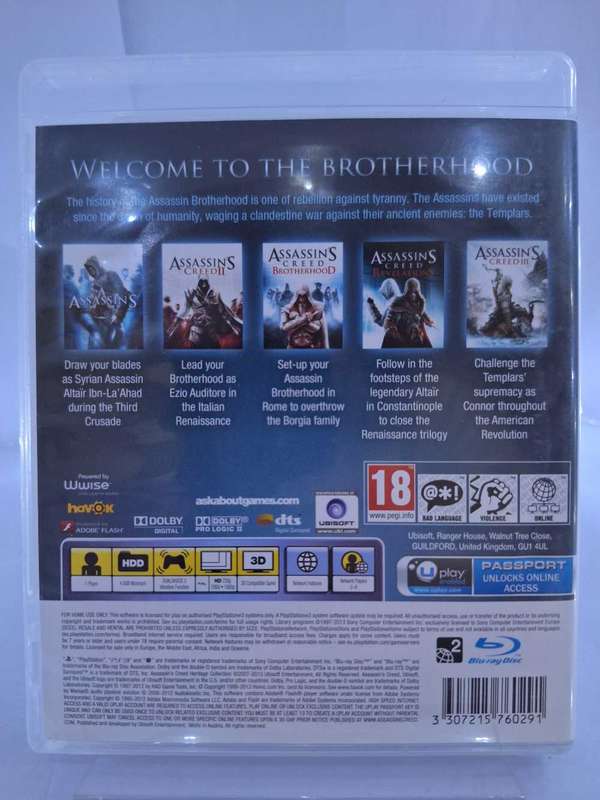 Assassin's Creed: Heritage Collection (PS3)