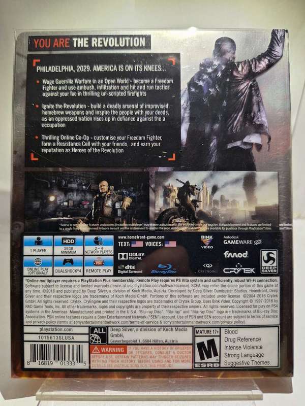Homefront: The Revolution - Steelbook Edition (PS4)