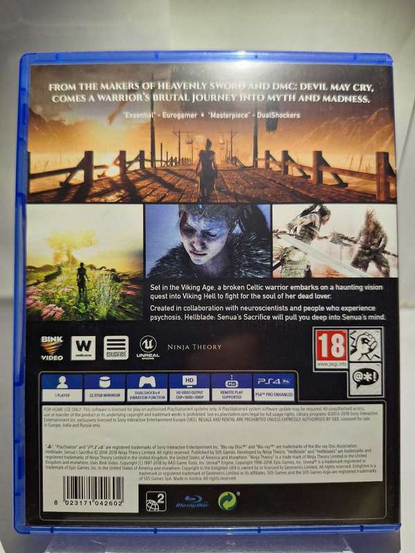 Hellblade: Senua's Sacrifice (PS4)