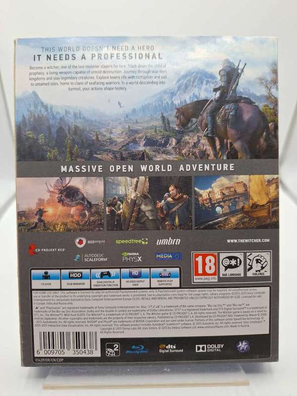 The Witcher III: Wild Hunt (PS4)