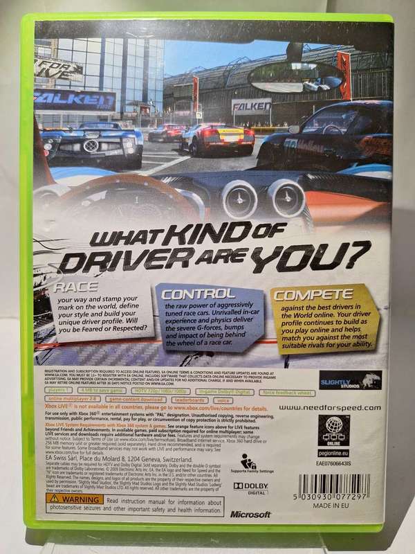 Need For Speed: Shift (XBOX 360)