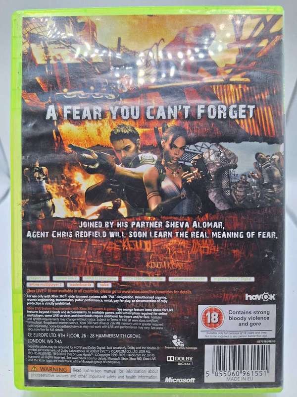 Resident Evil 5 (XBOX 360)
