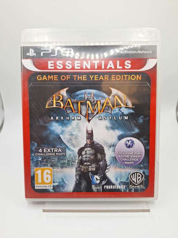 Batman Arkham Asylum: Game of the Year Edition - Essentials (PS3)