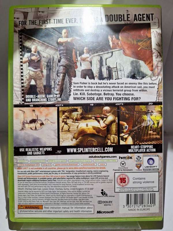 Tom Clancy's: Splinter Cell: Double Agent - Classics (XBOX 360)