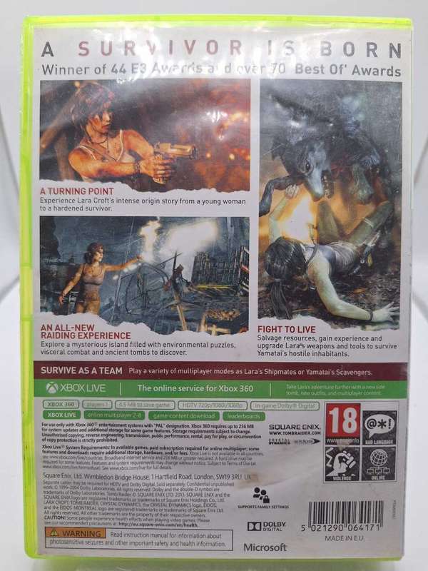 Tomb Raider - Classics (XBOX 360)
