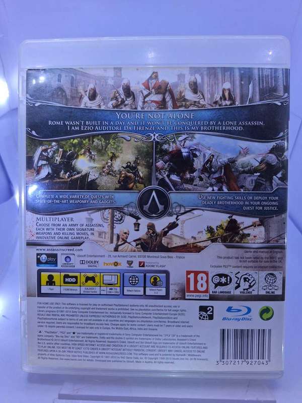 Assassin's Creed: Brotherhood (PS3)