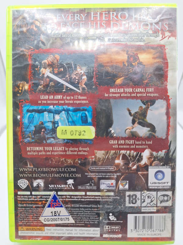 Beowulf: The Game (XBOX 360)