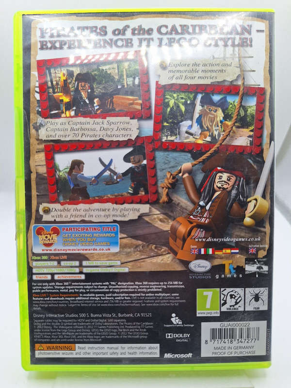 Lego: Pirates of the Caribbean The Video Game - Classics (XBOX 360)