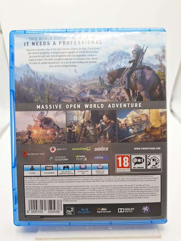 The Witcher III: Wild Hunt (PS4)