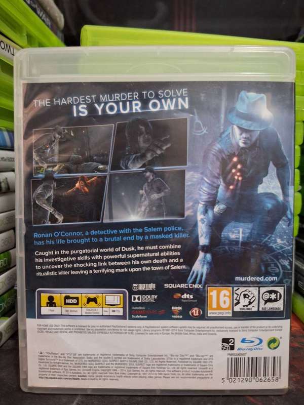 Murdered: Soul Suspect (PS3)